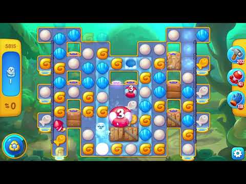 Fishdom 5815 Level - 12 moves - NO BooSTERS
