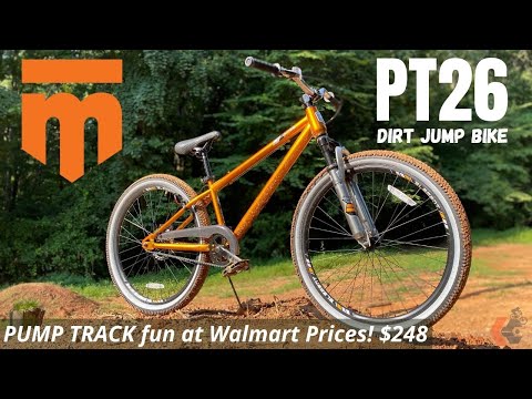 $248 Mongoose PT26 Dirt Jumper Pump Track Bike from Walmart