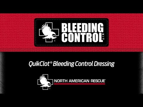 QuikClot Bleeding Control Dressing Instructions