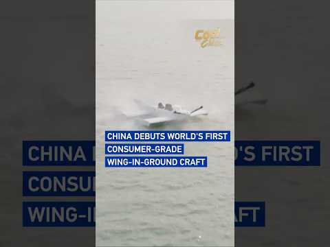 China debuts world's first consumer-grade wing-in-ground craft
