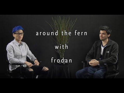 Around the Fern with Frodan and dog