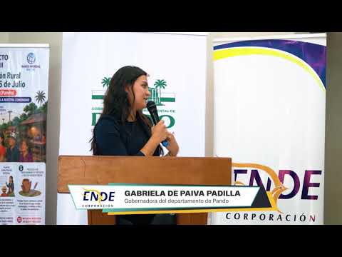 TRES MUNICIPIOS DE PANDO SE BENEFICIARÁN CON ENERGÍA ELÉCTRICA GRACIAS AL IDTR III
