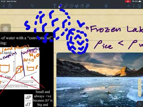 PHY207/508 หลังกลางภาค - 07.1 - Phase diagram of water and the frozen lake