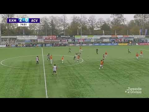 Highlights Excelsior Maassluis - ACV (2-0)