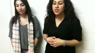 Sandra and Mirna: With You by Chris Brown (1/9/10)