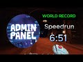 Doors Admin Panel Speedrun 6 51 No Next Room Button