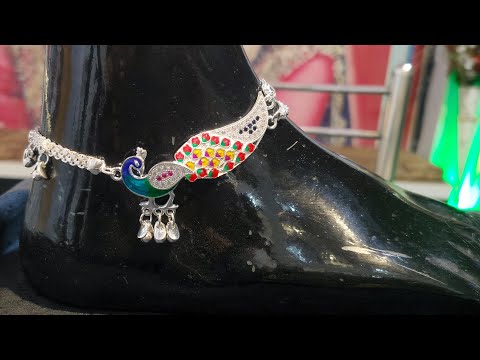 New trend Discover the Stunning Designs of Bridal Silver Payal