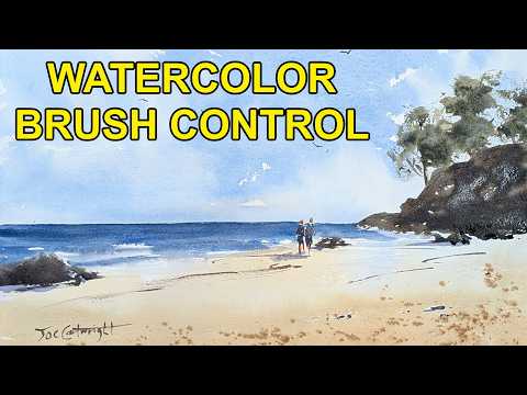 Watercolor Basics: 4 Ways to Hold Your Brush for Professional Results