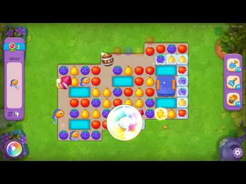 Gardenscapes Level 10853 (Super Hard) No Boosters