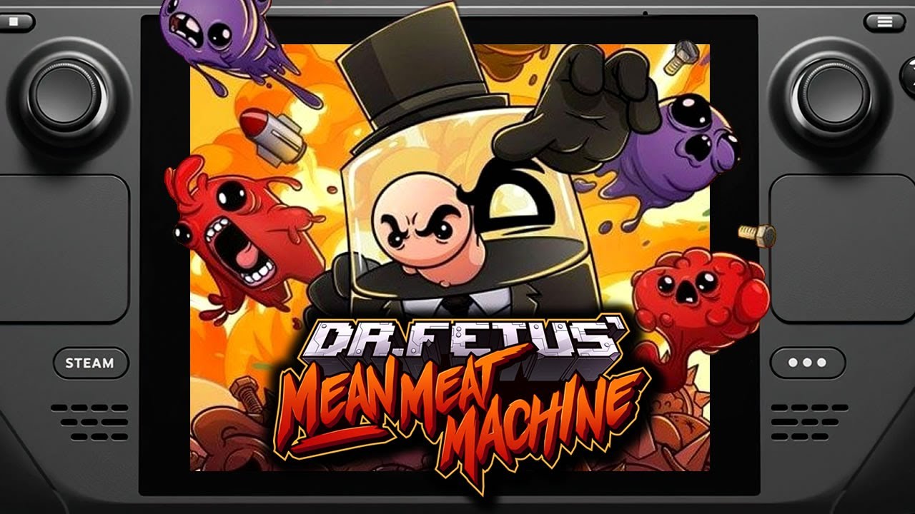 Dr. Fetus’ Mean Meat Machine on Steam Deck Gameplay