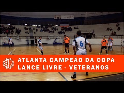 Copa Lance Livre - veteranos: Confira os gols da vitória do Atlanta 45 Futsal sobre o CJ