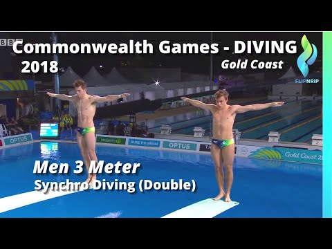 2018 Commonwealth Games Diving - Mens 3 Meter Diving Synchro Springboard Finals