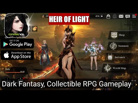 HEIR OF LIGHT - Gameplay | (Android/IOS)