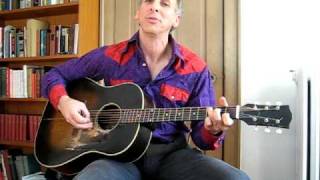 Elijah Wald plays Woody Guthrie's Cannonball Blues