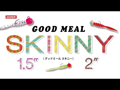 Jackall Good Meal Skinny 3.8cm Hot Lime Glow Chart
