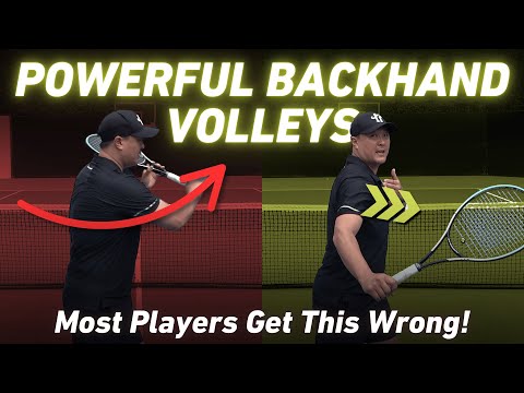 Stop Turning on the Backhand Volley (Do This Instead to save 25 years)