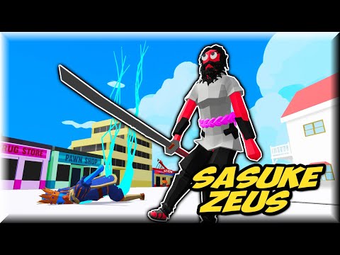 ⚡️Sasuke Zeus vs EVERY FACTION - Totally Accurate Battle Simulator TABS
