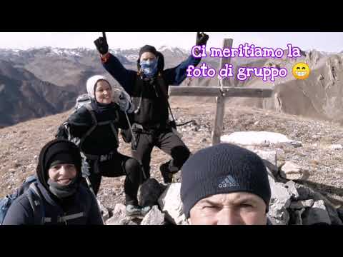 Monte Bodoira 2747 mt, anello da Località Castello di Pietraporzio. 25 ottobre 2020. Valle Stura CN