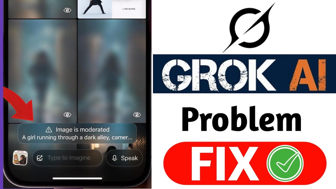 How To Fix “Image is Moderated” Error on Grok AI | Image Generation Problem Solved 2026 ✅