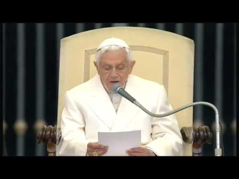 Audiencia General 31 de Octubre 2012 y Bendición