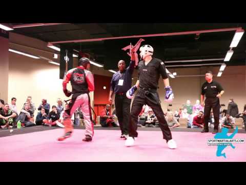 Josh Horwege vs  Vito Rodriguez Team Sparring Rd 1 - 2016 AKA Warrior Cup