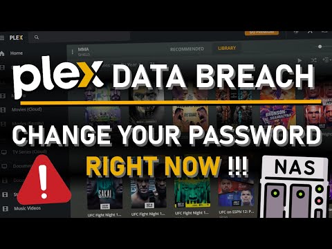 PLEX SECURITY BREACH -  Secure Your PLEX NAS Right NOW