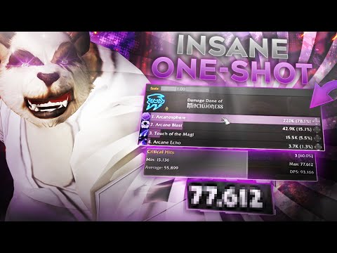 Mitch's Arcane One-Shot Works... (70k Crit) | WoW Mage Shadowlands Arena | C9 Graycen