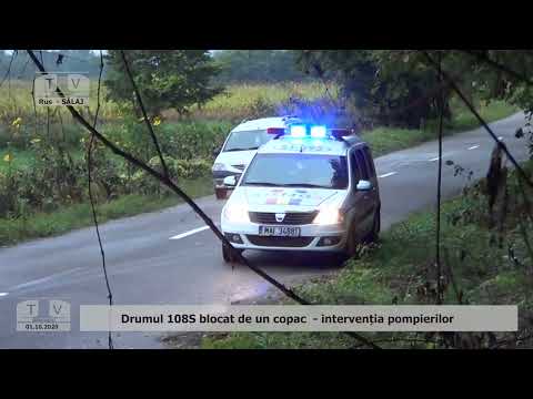 RUS-SJ (2020) - Drum blocat   Intervenție de urgență a pompierilor
