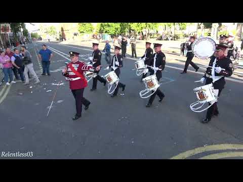 Pride Of The Raven F.B. @ G.O.L.I. NI Centennial Parade ~ 28/05/22 (4K)