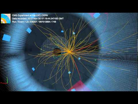 B_s meson decaying to two muons in CMS (candidate event)