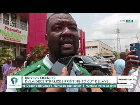 DVLA to Print Driver’s Licences at All Offices Across Ghana