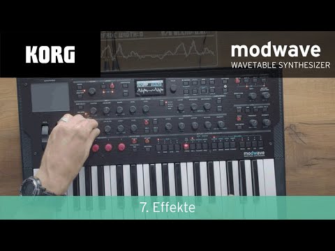 KORG modwave Master Class - Folge 7: Effekte
