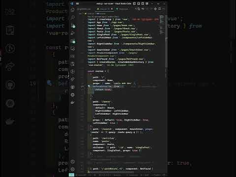 beforeEnter routing navigation guard in # vue3 composition api