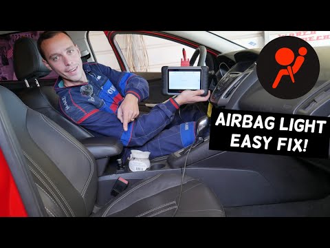 AIRBAG LIGHT ON CODE U3000 U30004A U30004A-AF U30004A-28 AIR BAG LIGHT FIX