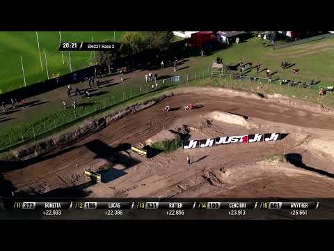 Tuani vs Anderson | EMX2T Presented by FMF Racing Race 2 | MXGP of Lombardia 2021 #Motocross