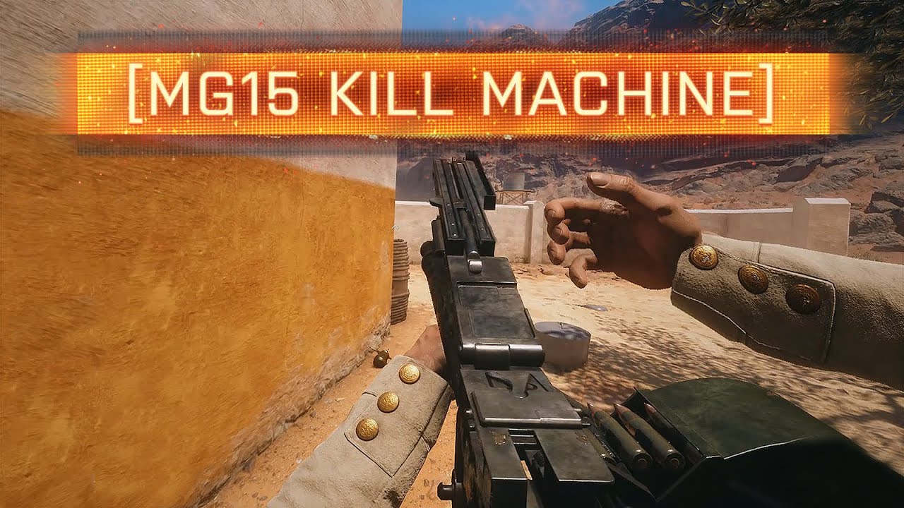 â–º MG15 KILLING MACHINE! - Battlefield 1 Beta - YouTube