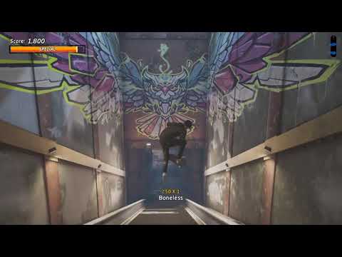 THPS 1+2 Mall Stairway Down Hard Get There [EASY WAY]