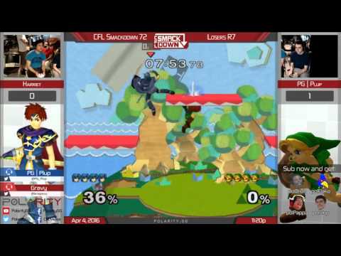 CFLS 72 - Harriet (Roy/Marth) vs PG | Plup (Young Link)