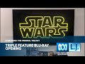 Triple Feature Blu Ray Opening 15 Star Wars The Original Trilogy