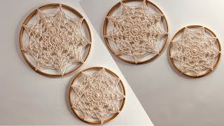 Mandala de crochê