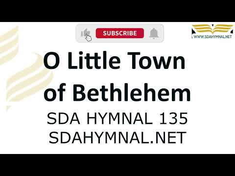 O Little Town of Bethlehem Instrumental With Lyrics | SDA HYMNAL 135 | Karaoke