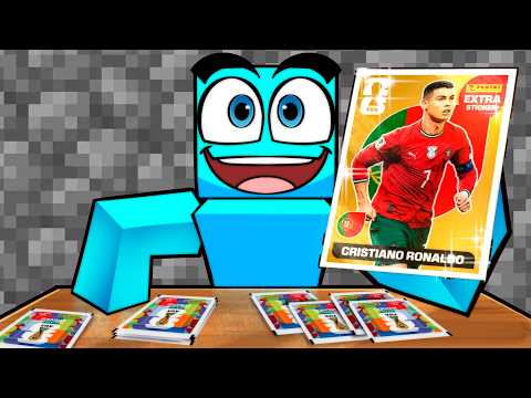 Sobrevivi na Civilização das Figurinhas da Copa do MUNDO!
