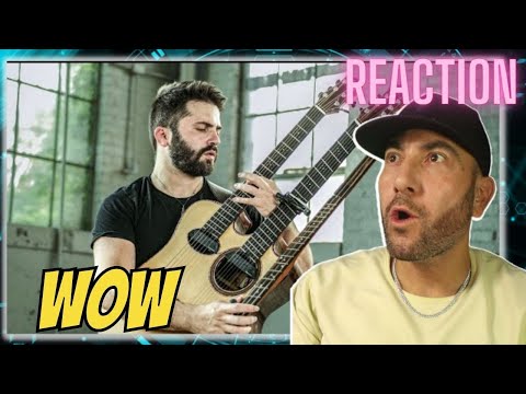 Beautiful | Luca Stricagnoli - HYSTERIA (Muse) on Triple Neck Guitar | First Time REACTION