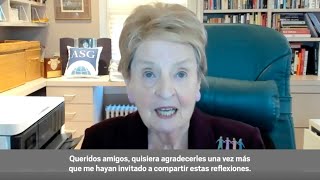 Secretary Madeleine Albright: Spain's Feminist Foreign Policy