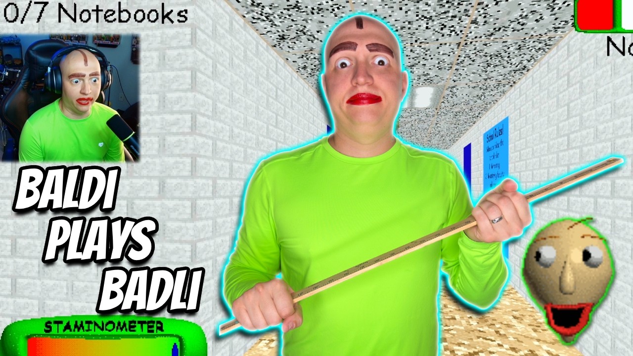 Baldi Plays Baldi's Basics