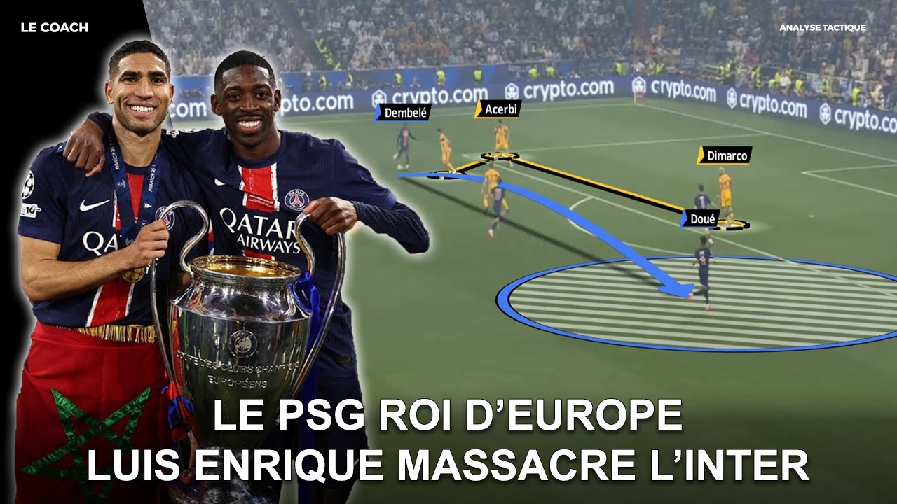 Le PSG écrase l’Inter et entre dans la légende 🔥🏆 Le PSG touche les étoiles ⭐️ une nuit éternelle !