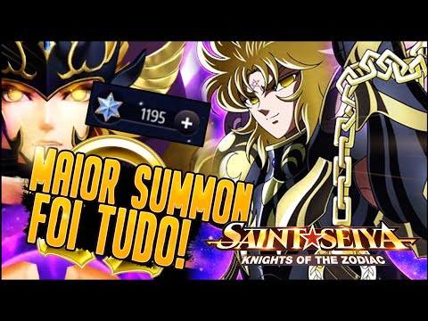 A PIOR SUMMONADA DO CANAL! Foi o fim. HYPNOS CHEGOU E LEVOU TUDO! Saint Seiya Awakening