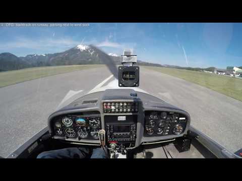 2017/2 VFR DV20 LOGM, Landing