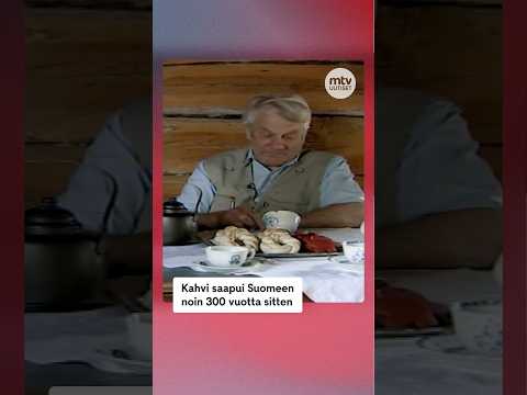 Kahvi saapui Suomeen noin 300 vuotta sitten ☕🇫🇮