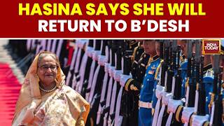 Sheikh Hasina Says She'll Return To Bangladesh In December | Hasina News | Awami League | World News